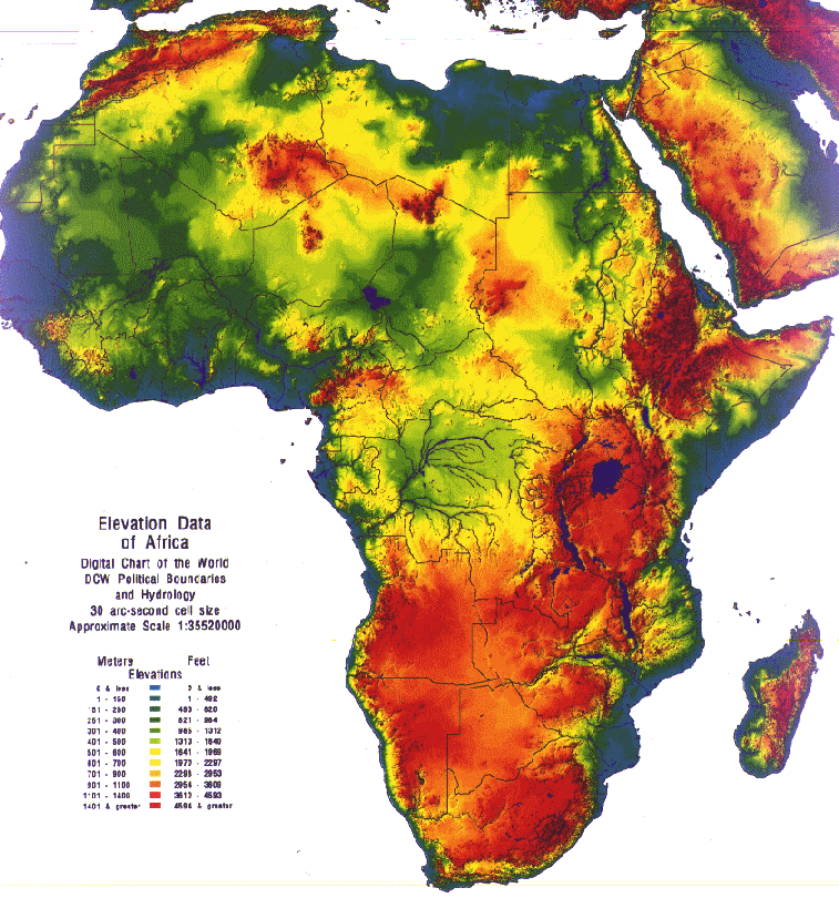 Chart Of Africa