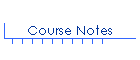Course Notes