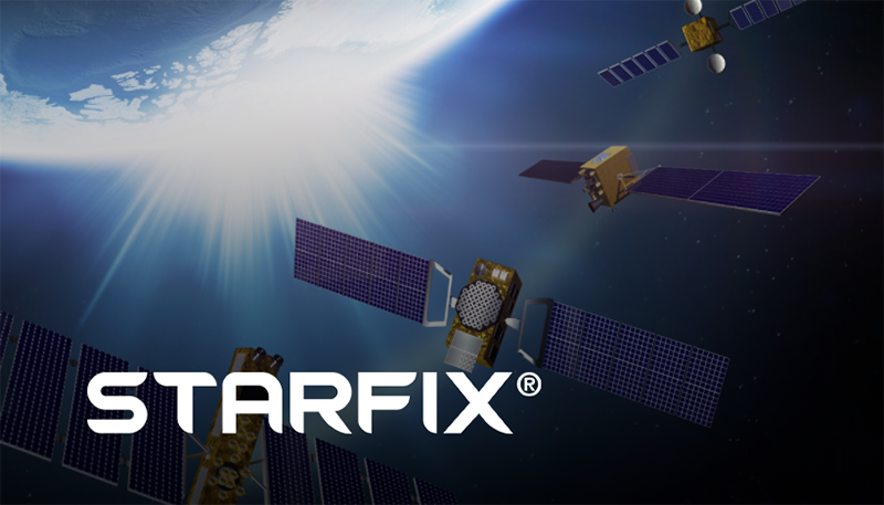illustration of Starfix satellite