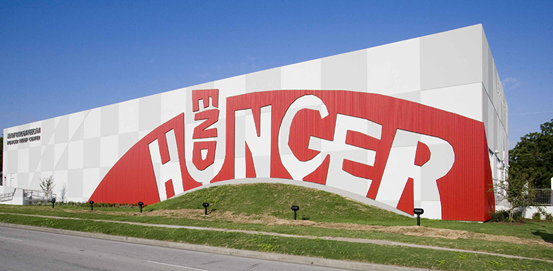 exterior view of End Hunger warehouse