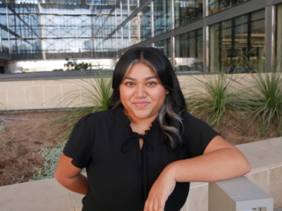 Texas CAEE associate academic advisor Nicole Mendez