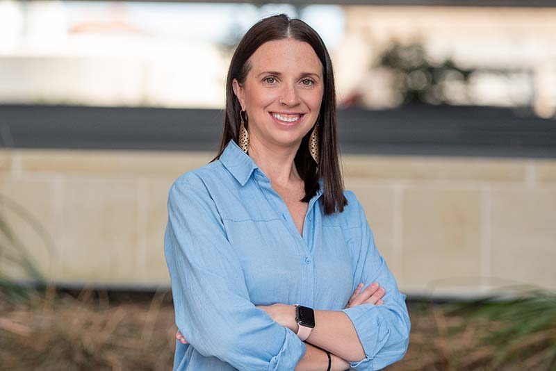 Texas CAEE professor Kasey Faust
