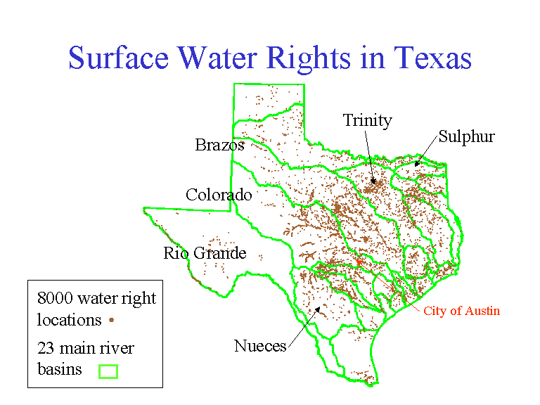 Surface Water Rights in Texas